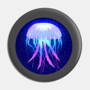 Glowing Jellyfish Pin