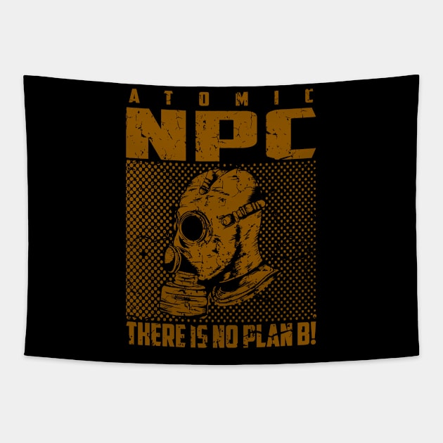 ATOMIC NPC 01 Tapestry by 2 souls