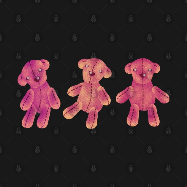 Little bear toys by CleanRain3675