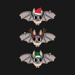 Merry Christmas Bats T-Shirt