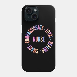 Nurse qualities - inspiring nurse quote Phone Case