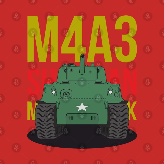 M4A3 Sherman tank of the US Army by FAawRay