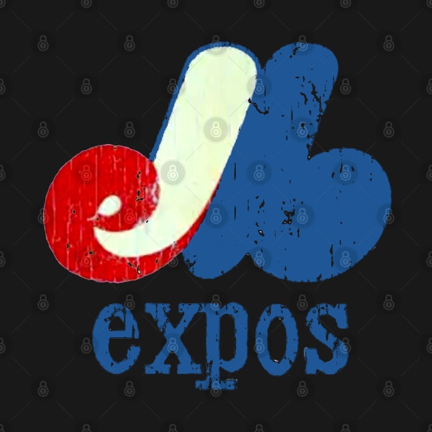 Vintage Montreal Expos 1969 by Tivanatee