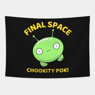 Final Space Mooncake Chookity Pok - Funny Tapestry