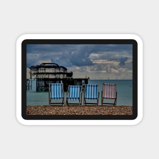 Deckchairs, Brighton Magnet