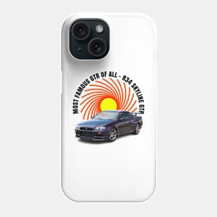 R34 GTR Phone Case