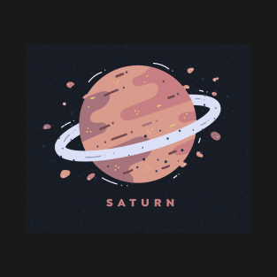 saturn planet T-Shirt