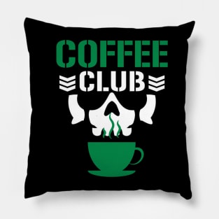 Coffee Club Pillow