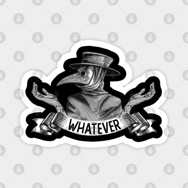 Plague Doctor - Whatever Magnet by giovanniiiii