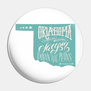 Oklahoma Pin