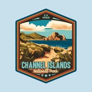 Channel Islands  National Park Vintage Outdoor Badge T-Shirt