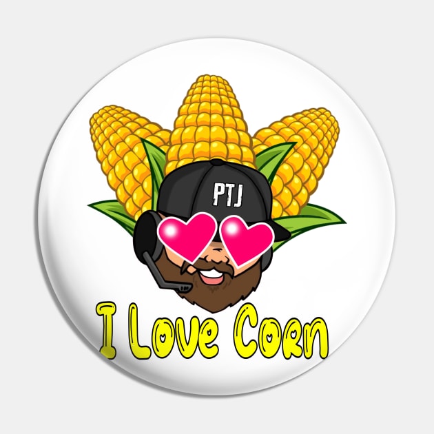 I Love Corn Pin by TheProperTJ