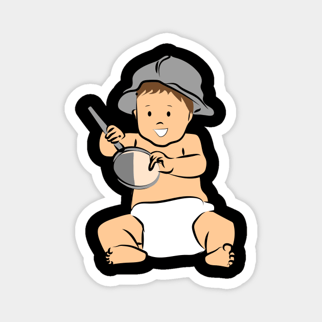 Cute Baby Explorer Magnet by c1337s