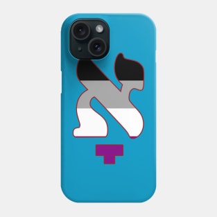 Kometz Aleph (Ace Pride Colors) Phone Case