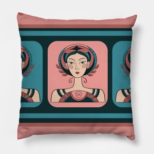 Cancer Horoscope Pattern Pillow