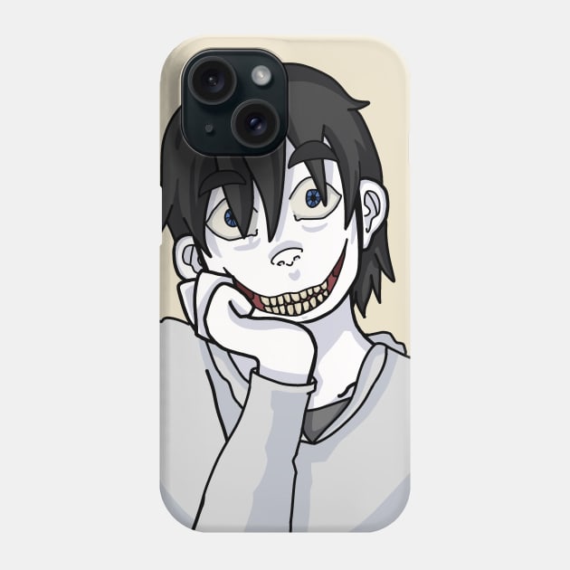 Jeff [The Killer] Phone Case by Media By Moonlight