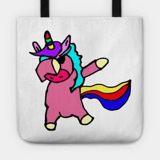 Unicorn dab move Tote