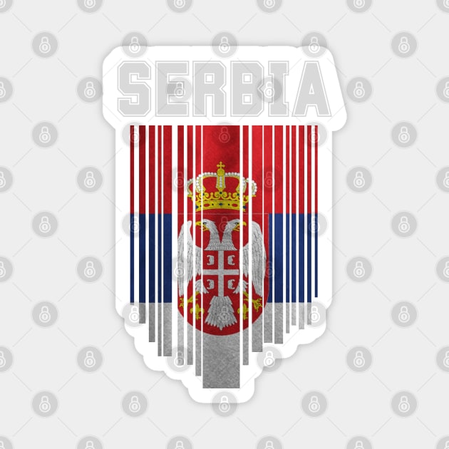 Serbia flag, Serbian flag Magnet by eka123