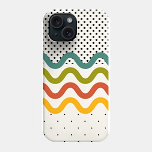 Retro polka dots Phone Case