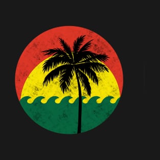 Rasta Retro Sunset T-Shirt