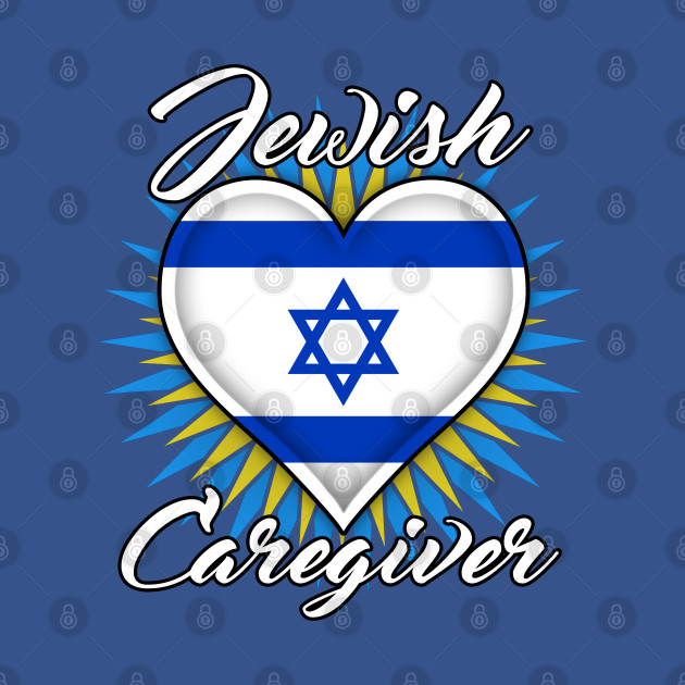 Discover Jewish Caregiver (white font) - Caregiver - T-Shirt