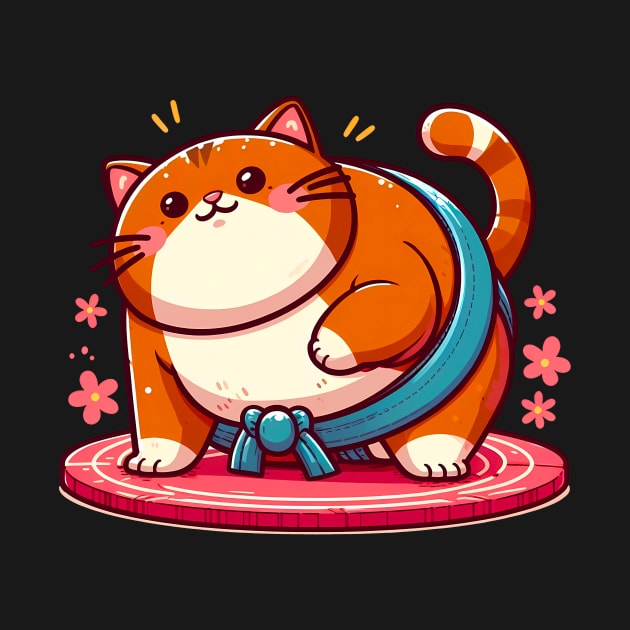 Sumo Cat by Moniato