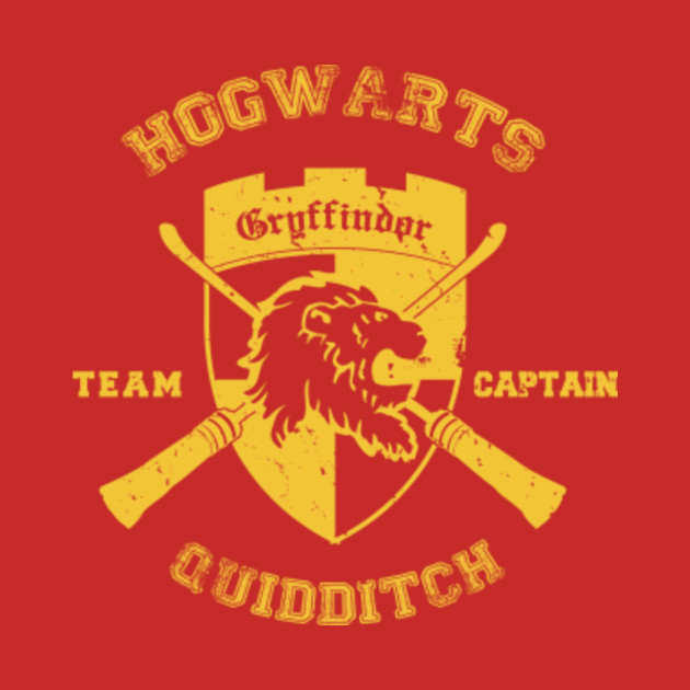 Gryffindor Crest Quidditch Team Captain Shirt - Gryffindor ...
