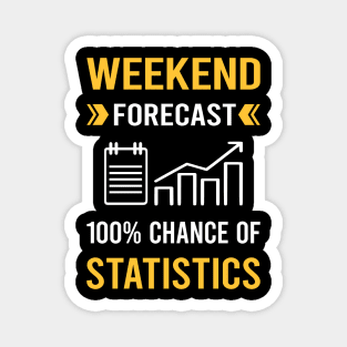 Weekend Forecast Statistics Magnet