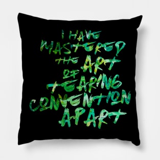 Tearing Convention Apart Pillow