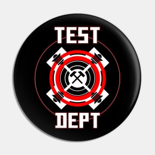 Test Dept - Sonic Subterfuge. Pin