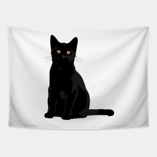 Black Kitty Tapestry