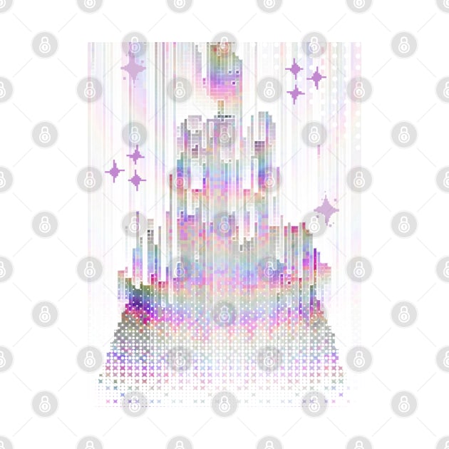 Rainbow Pixel Princess by LaurenPatrick