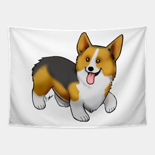 Dog - Pembroke Welsh Corgi - Sable Tapestry