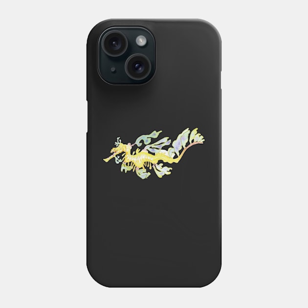 Leafy Sea Dragon 2 Phone Case by laurenpenney