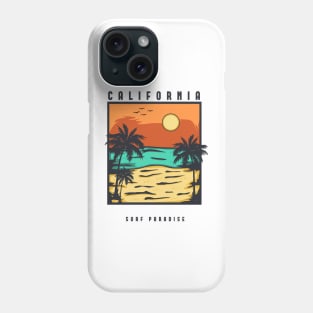 California Surf Paradise Phone Case