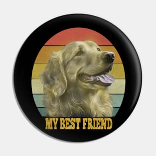 My Best Friend is A Golden Pin