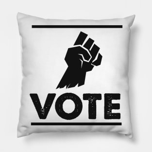 ✭ VOTE ✭ MAKE a Difference ✭ Activism Quote Pillow