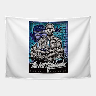 The Last Stylebender Israel Adesanya Tapestry