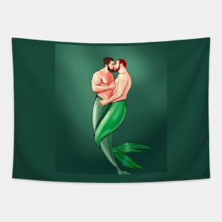 Merman's Kiss Tapestry