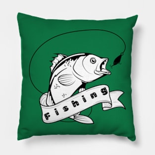 fishing. Pillow