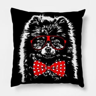 Funny Cute Pomeranian mom dog lover Pillow