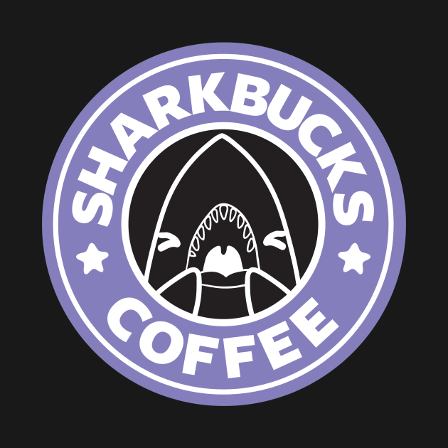 Sharkbucks Logo [Purple] by bytesizetreasure