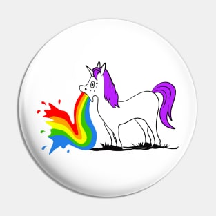 Unicorn Rainbow Pin