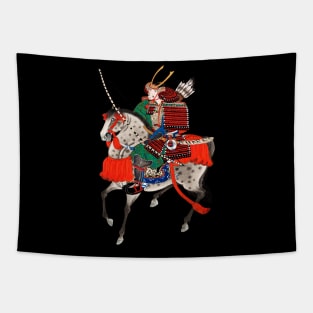 Samurai Warrior Japanese Vintage Style Tapestry