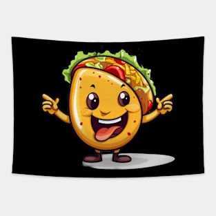 kawaii Taco T-Shirt cute potatofood funny Tapestry