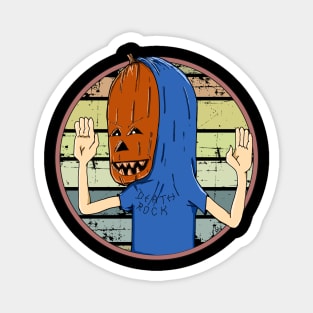 Beavis Pumpkinhead Magnet