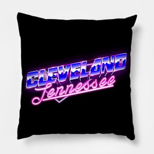 Cleveland Tennessee - 80s Pillow