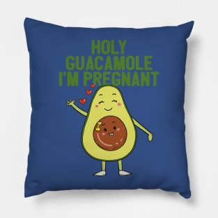 holy guacamole i’m pregnant Pillow