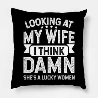 Funny Dad Joke Quote Gift For Husband Dad Pillow