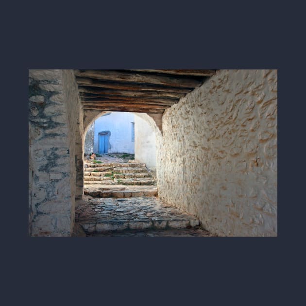 Alleys of Hydra island by Cretense72